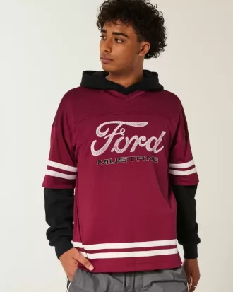 Baggy-Trikot mit Ford Mustang-Grafik