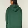 Übergroßer Senior-Kapuzenpullover mit Grafik