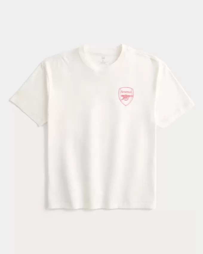 Übergroßes Arsenal-T-Shirt mit Grafik
