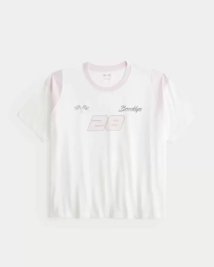 Übergroßes T-Shirt mit Brooklyn Speedway-Grafik
