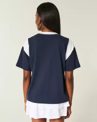 Übergroßes T-Shirt mit Miami-Grafik