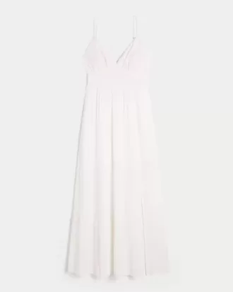 Besticktes Maxikleid