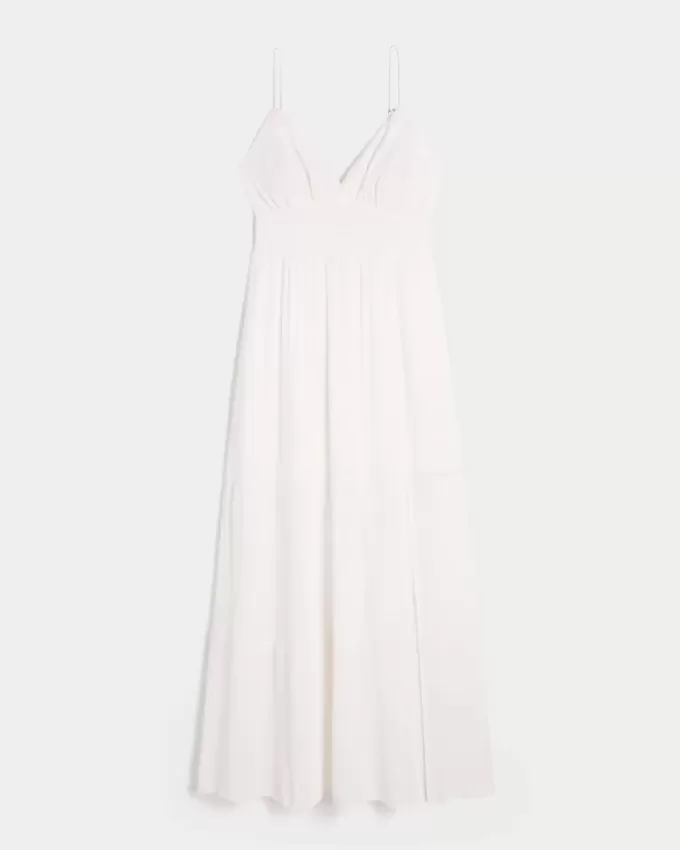 Besticktes Maxikleid