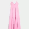 Besticktes Maxikleid