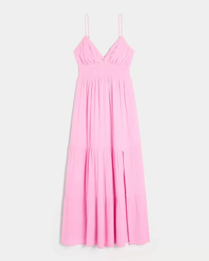 Besticktes Maxikleid