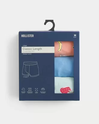 Boxershorts in klassischer Länge, 3er-Pack