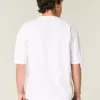 Boxy Crop Heavyweight T-Shirt mit Rundhalsausschnitt Boxy Crop Heavyweight T-Shirt mit Rundhalsausschnitt