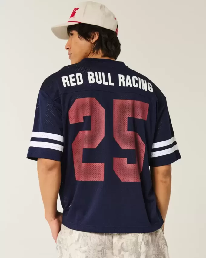 Boxy Crop Oracle Red Bull Racing Grafiktrikot Boxy Crop Oracle Red Bull Racing Grafiktrikot