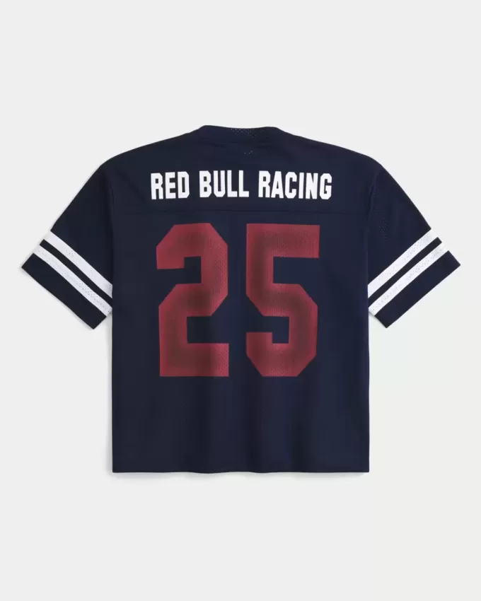 Boxy Crop Oracle Red Bull Racing Grafiktrikot Boxy Crop Oracle Red Bull Racing Grafiktrikot