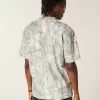 Boxy Heavyweight Camo Dodge Challenger SRT Grafik-T-Shirt