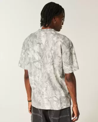 Boxy Heavyweight Camo Dodge Challenger SRT Grafik-T-Shirt