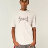 Boxy Heavyweight Heavy Daze Grafik-T-Shirt Boxy Heavyweight Heavy Daze Grafik-T-Shirt