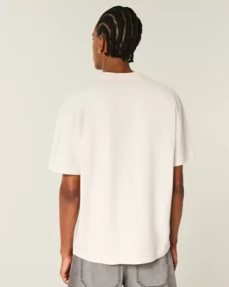 Boxy Heavyweight Heavy Daze Grafik-T-Shirt