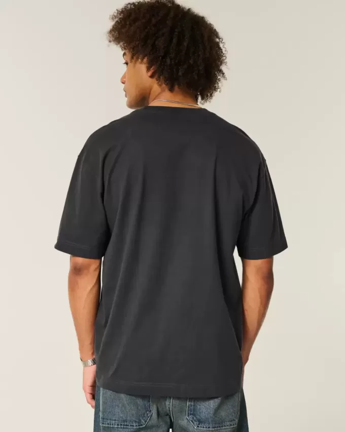 Boxy Heavyweight Looney Tunes Grafik-T-Shirt