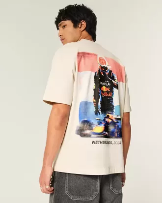 Boxy Heavyweight Oracle Red Bull Racing Grafik-T-Shirt