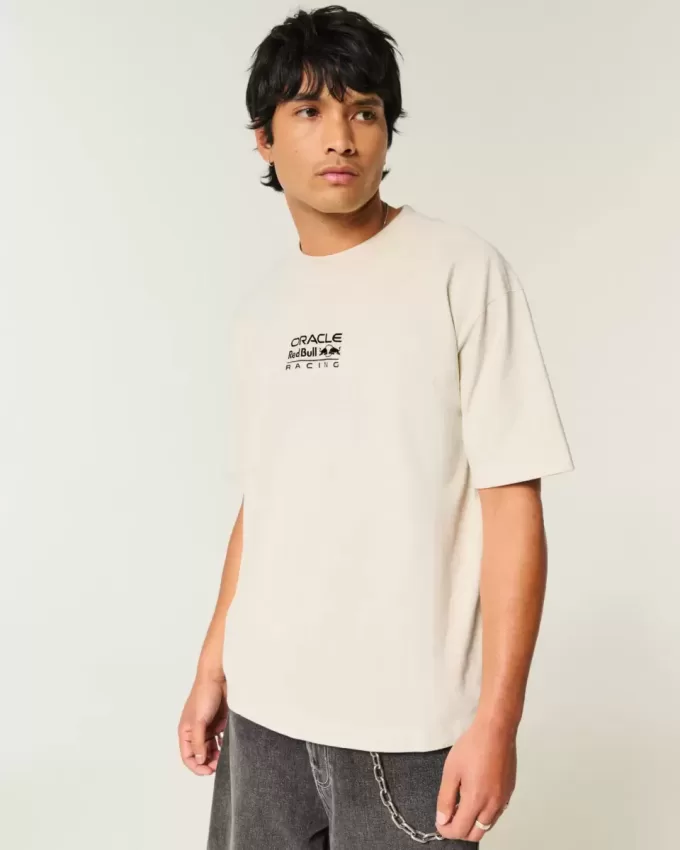 Boxy Heavyweight Oracle Red Bull Racing Grafik-T-Shirt Boxy Heavyweight Oracle Red Bull Racing Grafik-T-Shirt