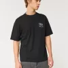 Boxy Heavyweight Stake F1 Team Kick Sauber Grafik-T-Shirt