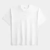Boxy Heavyweight T-Shirt mit Rundhalsausschnitt und Logo Boxy Heavyweight T-Shirt mit Rundhalsausschnitt und Logo