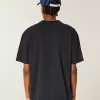Boxy Heavyweight T-Shirt mit Rundhalsausschnitt und Sternenverzierung Boxy Heavyweight T-Shirt mit Rundhalsausschnitt und Sternenverzierung