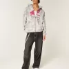 Boxy Honda Racing Graphic Zip-Up Hoodie Boxy Honda Racing Graphic Zip-Up Hoodie