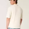 Boxy Kurzarm-Pullover-Polo