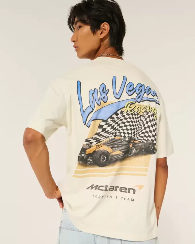 Boxy McLaren Grafik-T-Shirt