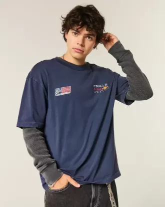 Boxy Oracle Red Bull Racing Grafik-T-Shirt