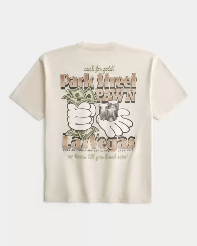 Boxy Park Street Pawn Grafik-T-Shirt Boxy Park Street Pawn Grafik-T-Shirt
