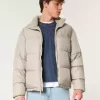 Boxy Pufferjacke mit Reißverschluss Boxy Pufferjacke mit Reißverschluss
