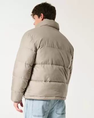 Boxy Pufferjacke mit Reißverschluss