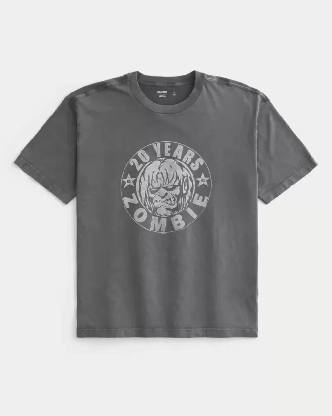 Boxy Rob Zombie Grafik-T-Shirt Boxy Rob Zombie Grafik-T-Shirt