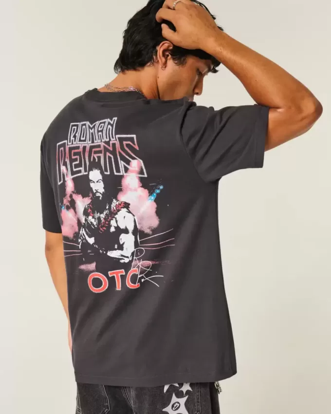 Boxy Roman Reigns – The Only One – T-Shirt mit Grafik Boxy Roman Reigns – The Only One – T-Shirt mit Grafik