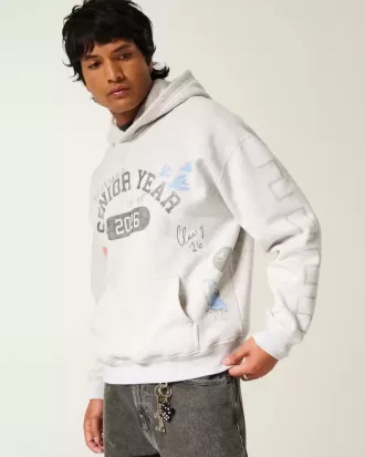 Boxy Senior Year 2026 Grafik-Hoodie