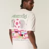 Boxy T-Shirt mit Grafik zur FIFA-Weltmeisterschaft Mexiko 1986