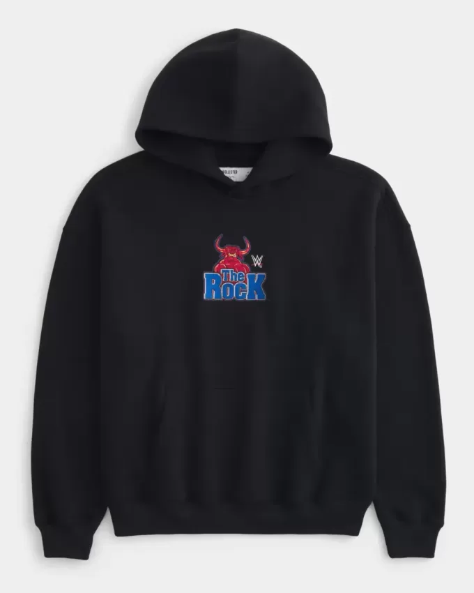 Boxy The Rock Grafik-Hoodie
