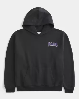 Boxy University of Washington Huskies Grafik-Hoodie