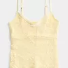 Camisole mit durchgehender Spitze Camisole mit durchgehender Spitze