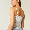 Camisole mit durchgehender Spitze