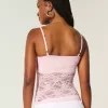 Camisole mit durchgehender Spitze