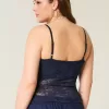 Camisole mit durchgehender Spitze