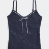 Camisole mit durchgehender Spitze