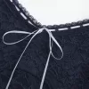 Camisole mit durchgehender Spitze