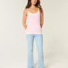 Camisole mit Spitzenbesatz