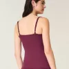 Camisole mit Spitzenbesatz