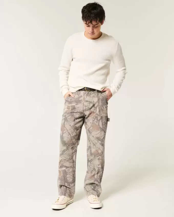 Camo Baggy Zimmermannshose