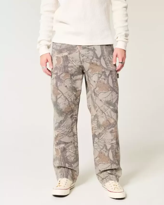 Camo Baggy Zimmermannshose