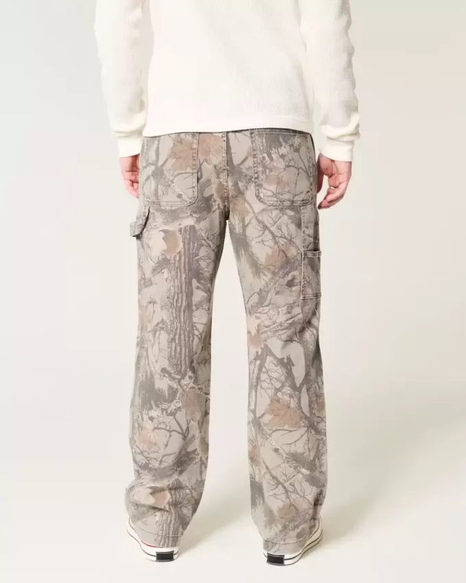 Camo Baggy Zimmermannshose