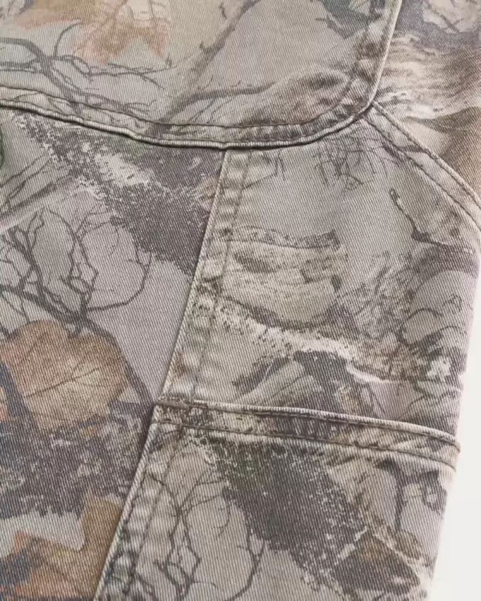 Camo Baggy Zimmermannshose