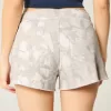Camo Mini-Fleece-Shorts