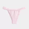Cheekiest-Bikinihose aus Jacquard mit breiten Trägern Cheekiest-Bikinihose aus Jacquard mit breiten Trägern